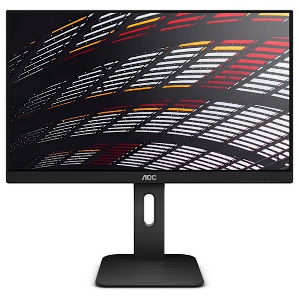 AOC 24P1 -näyttö - 23,8" Full HD IPS - HDMI, DVI, DisplayPort, VGA musta