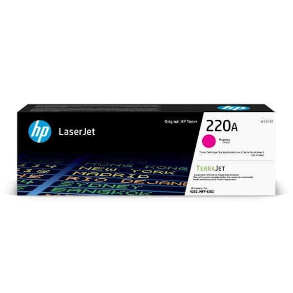 Tonerikartuus - HP - 220A - Magenta - 1800 sivua - LaserJet Pro 4202/4302