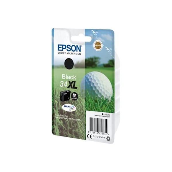 EPSON 34XL blækpatron - 16,3 ml - XL - Sort