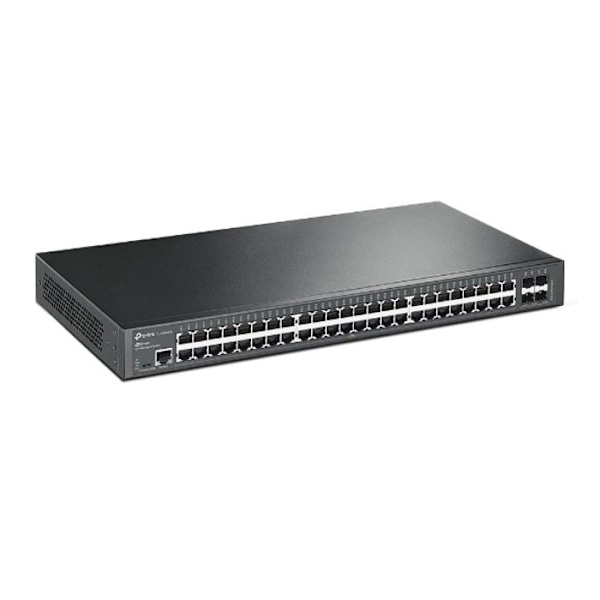 Šakotuvas Switch|TP-LINK|Typ L2+|Rack|48x10Base-T - 100Base-TX - 1000Base-T|4xSFP+|1xConsole|1|TL-SG3452X