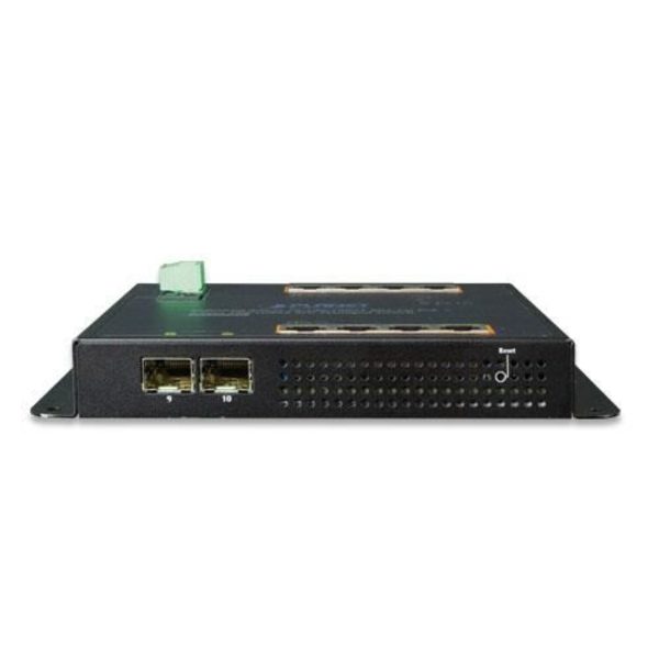Planet WGS-4215-8P2S - Gigabit Ethernet Managed Network Switch - 8 RJ-45 PoE+-portar - L2