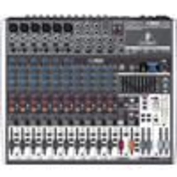 BEHRINGER X1832USB Mixer og Interface - 6 mikrofonkanaler - 3 EQ-bånd - Effektprocessor