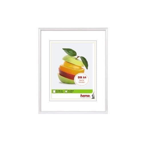 Ram - HAMA - Sevilla - 21 x 29,7 cm - Plast - Rund - Nutida Vit