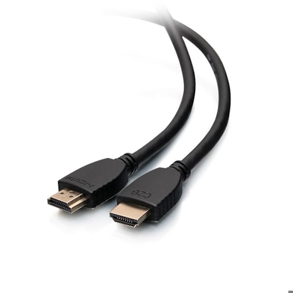 HDMI-kabel med Ethernet-kabel - C2G - 56784 - 3,05 m - 3840 x 2160 pixels - 3D-kompatibilitet - Sort Svart