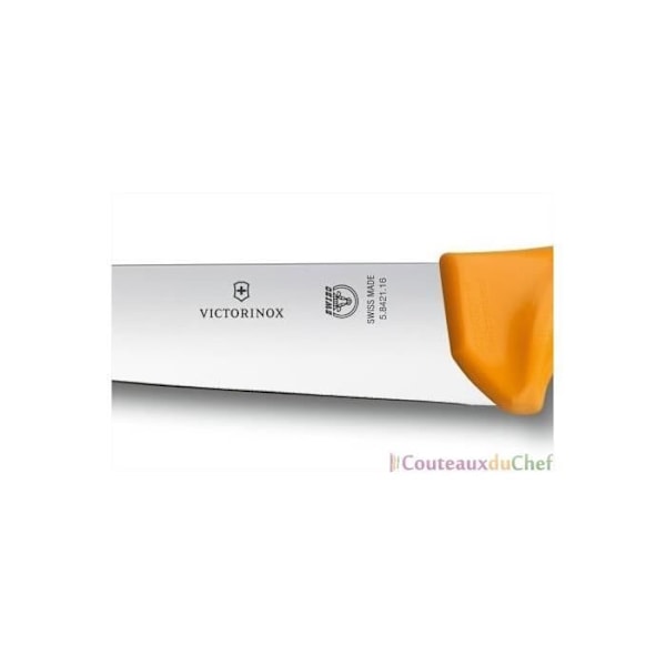 Victorinox SWIBO professionel slagterkniv - VICTORINOX - 18c klinge i rustfrit stål - Gul - Skåret Gul