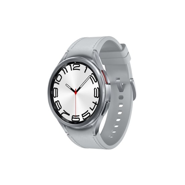 Samsung Galaxy Watch6 Classic 47M Bluetooth tilsluttet ur Sølv import