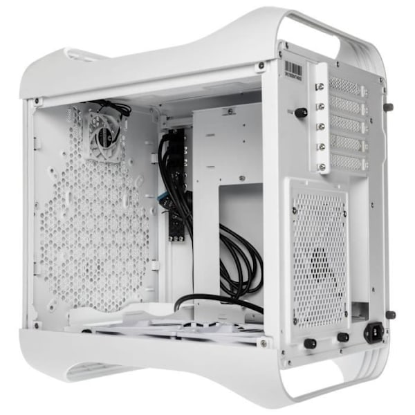 BITFENIX Prodigy M 2022 ARGB (Hvid) - Etui uden strømforsyning - Minitårn - M-ATX-format
