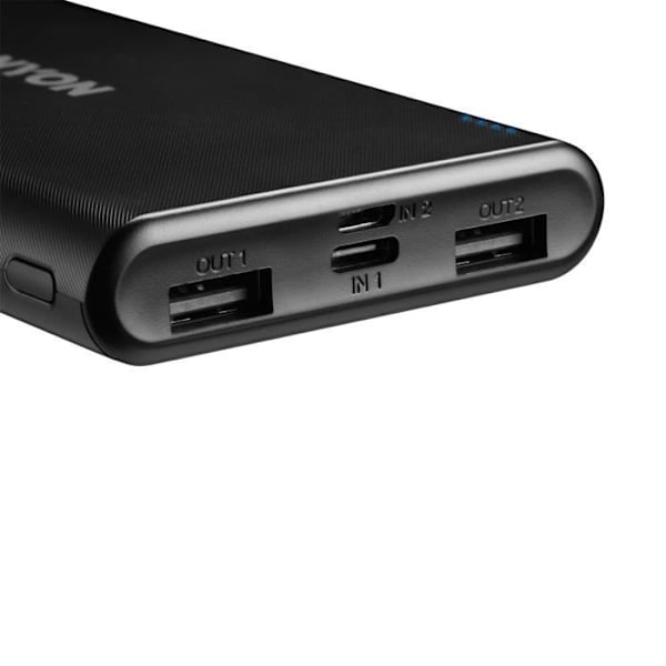 CANYON PB-106 EKSTERNT BATTERI 10000MAH MICRO-USB-USB-C - POWERBANK PO