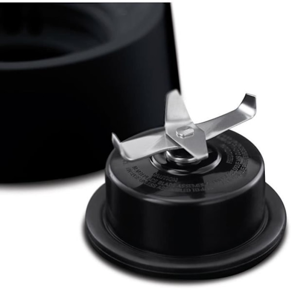 Blender - RUSSELL HOBBS - Mattsvart 24722-56 - 650 W - Mattsvart - 1,5 L glasskål - 2 hastigheter + puls Matt och blank svart