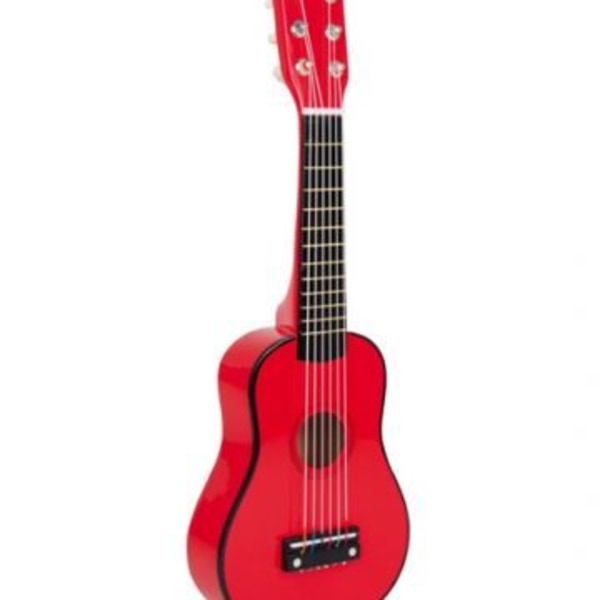 Rød guitar - LEGLER - Legetøj - Blandet - Indendørs - 3 år - 53 x 18 x 6 cm Röd