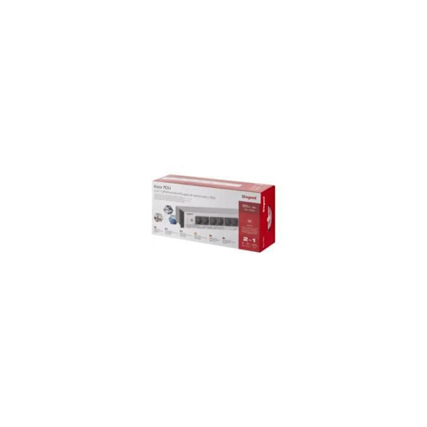 Inverter - LEGRAND - Keor PDU - 800VA - 8 2P+E stikkontakter - Sikringsbeskyttelse