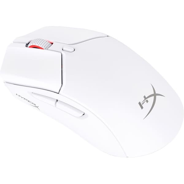 Trådlös mus - HyperX - Pulsefire Haste 2 - 26000 DPI - 6 knappar - RGB Vit