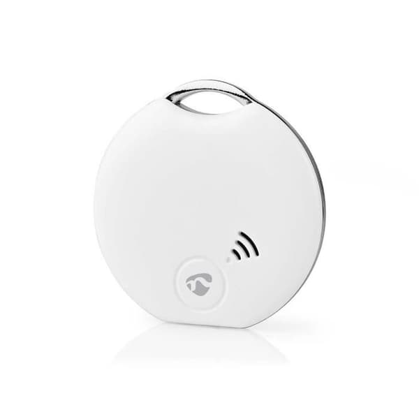 Nyckelspårare - NEDIS - BTKF10WT - Bluetooth 4.0 - Batteritid 1 år - Vit Vit