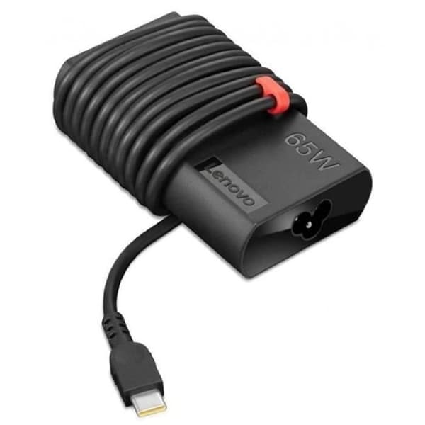 LENOVO ThinkPad Slim 65W AC-adapter USB-C EU Svart