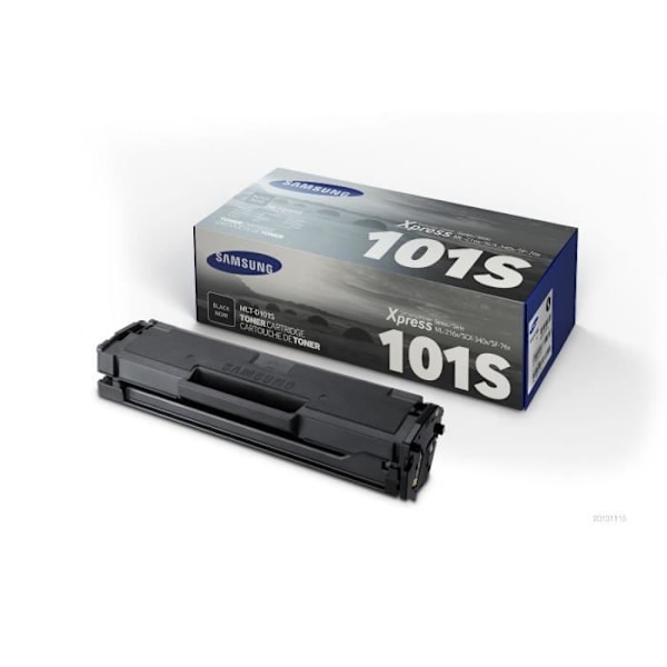 Samsung MLT-D101S sort tonerkassette (SU696A) til ML-2160 / ML-2162 / ML-2165 / Ml-2165W / ML-2168 SCX-3400 / SCX-3400F / SCX-3405 SF-760P