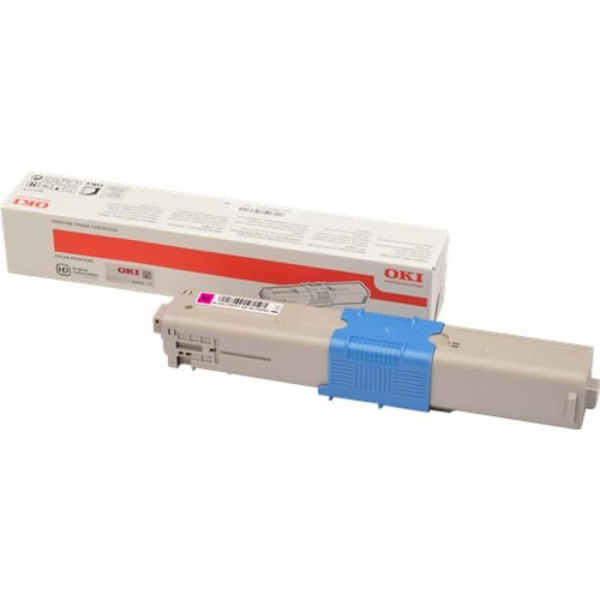 OKI 46508714 -yhteensopiva C332/MC363 Magenta väriainekasetti - DEL-tekniikka - Riittoisuus jopa 1500 sivua