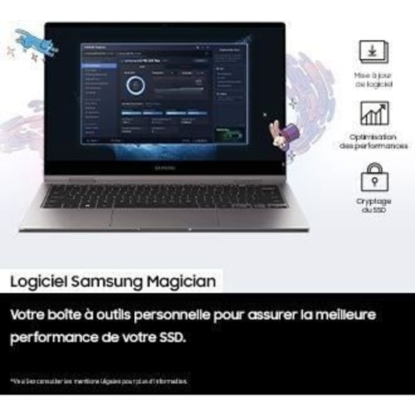 Intern SSD - SAMSUNG - 990 EVO Plus 4 TB - NVMe M.2 PCIe 4.0x4 - Læsehastighed op til 7.250 MB/s