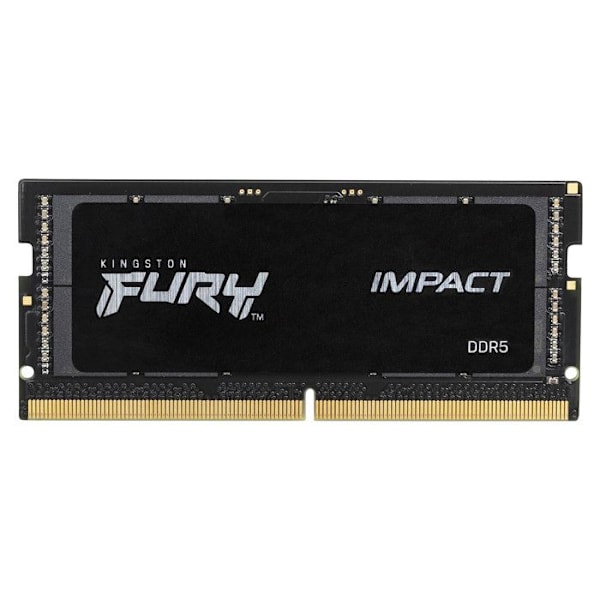 Modul minne - Kingston - FURY Impact - DDR5 - 16 Go - SO DIMM 262-stift - 4800 MHz