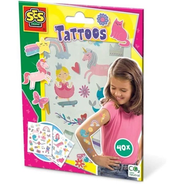 Ses Creative 14673 Tatuoinnit lapsille-satuja