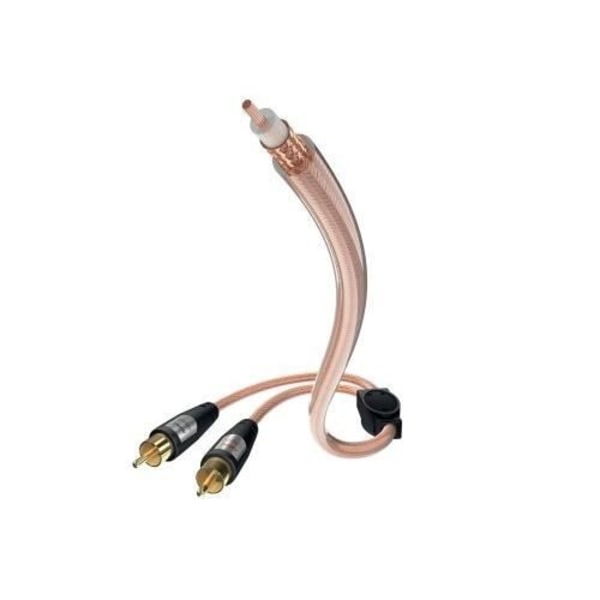 Câble audio subwoofer Y-Kabel STAR II - INAKUSTIK - 10m - 2 x RCA - RCA