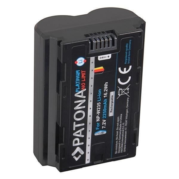 PATONA PLATINUM BATTERI NP-W235 - KOMPATIBEL MED GFX-100S X-H2 X-H2S
