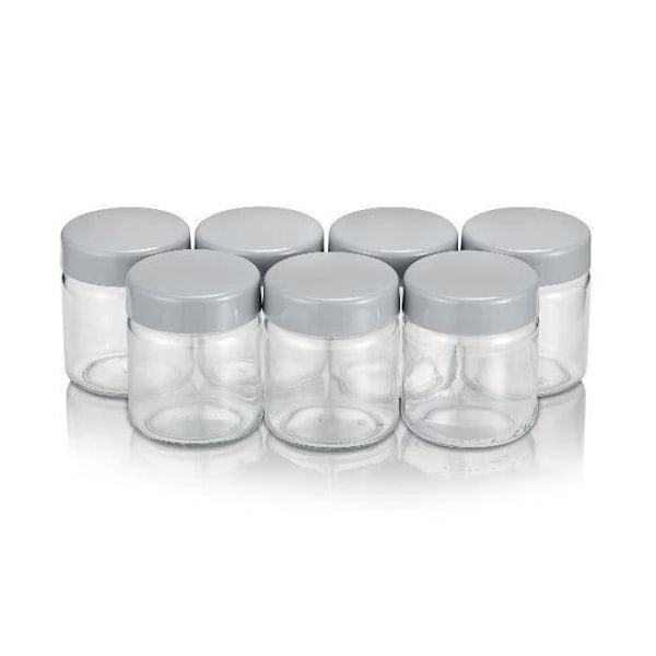 SEVERIN - Set med 7 150 ml glasyoghurtkrukor Glas