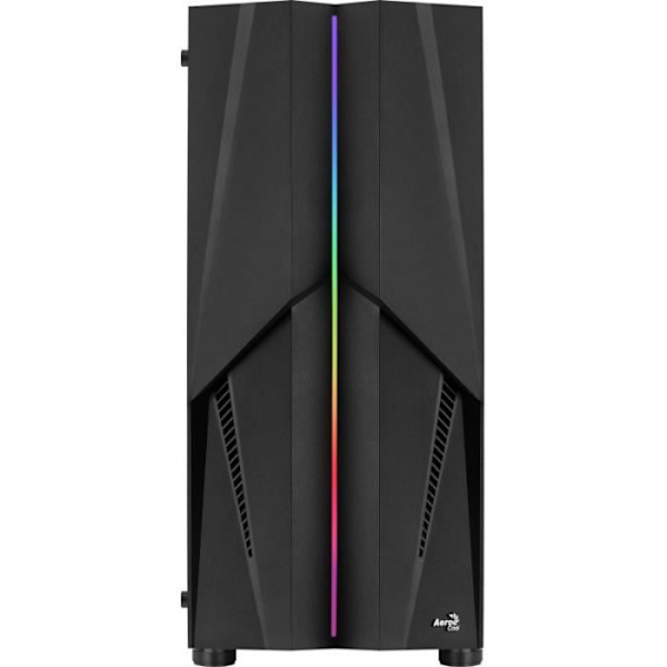 aerocool atx mid tower etui aerocool mecha-g v1 rgb med glaspanel (sort)