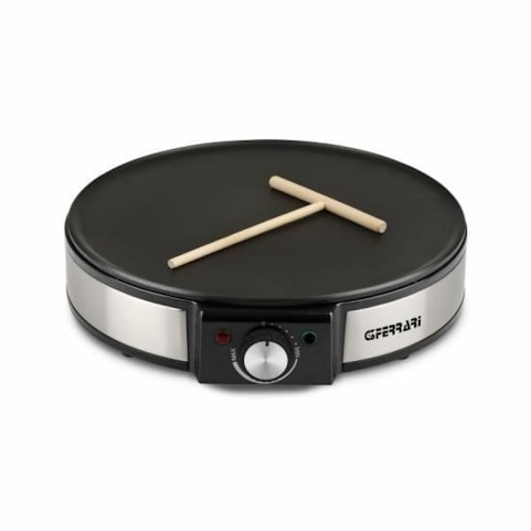 PROFI-CREPE - Crepe maker i rostfritt stål med temperaturreglering 1200 Watt Ø 30cm