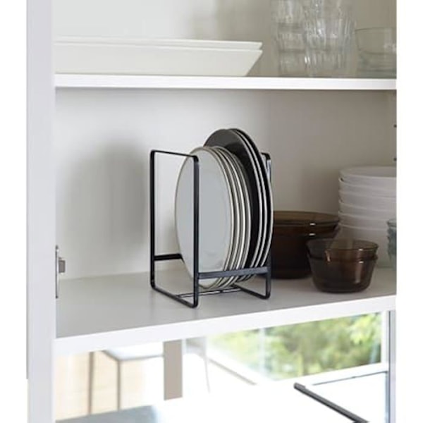 Diskhållare - YAMAZAKI - Home Tower - Svart - 11,5 x 16 x 20 cm - Modern design Svart