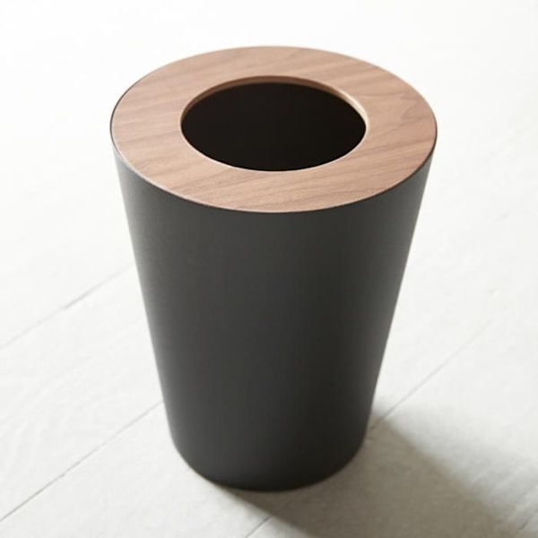 CALICOSY - Rund affaldsbeholder L23 cm - RIN - Sort-Sort
