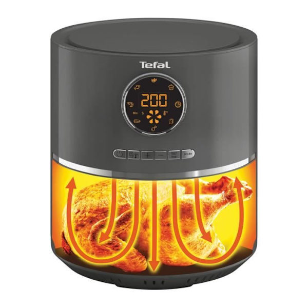 Fritøs uden olie TEFAL Ultra Fry Digital: Air Fryer-teknologi - 8 programmer - 4,2 L