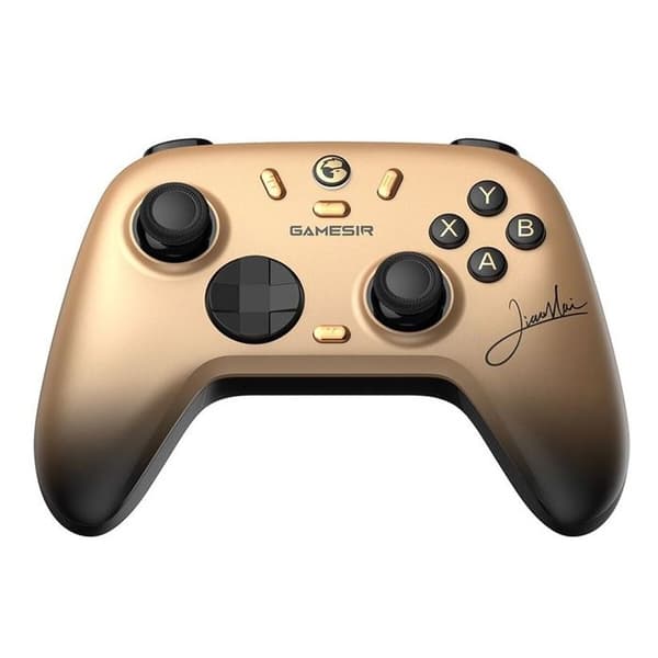 Manette Gamesir trådlös och trådbunden Nova 2 Lite Guld för PC Nintendo Switch iOS och Android