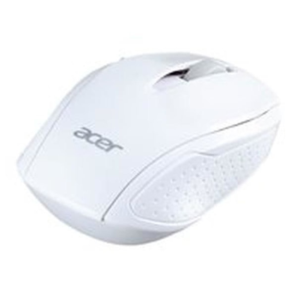 ACER M501 Optinen hiiri - 3 painiketta - 2,4 GHz - Langaton USB-vastaanotin - Valkoinen Valkoinen