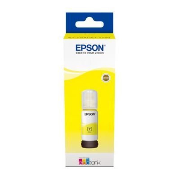 Musteen täyttöpakkaus - EPSON - EcoTank 103 - Keltainen - Mustesuihkutulostin - 1 yksikkö Gul