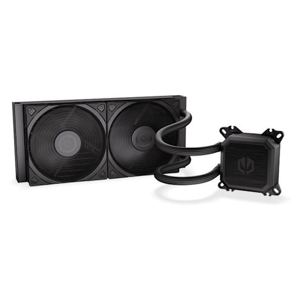 Refroidissement AIO - Endorfy - Navis F240 - Hvid - Kompatibel med Socket AM4 - Aluminium Kobber Sort