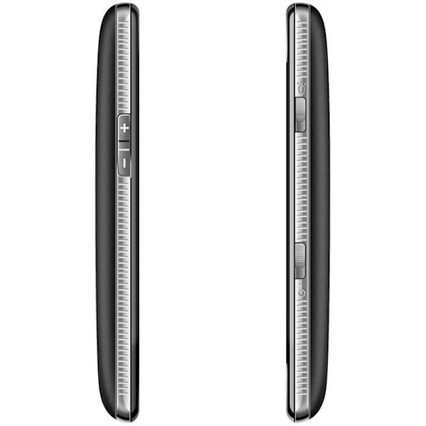 EVOLVEO EasyPhone XR sort med ladeholder