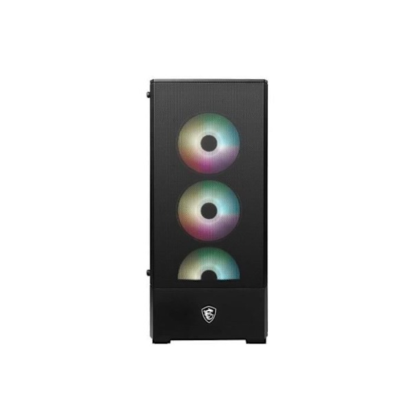 PC taske - MSI - MAG FORGE 112R - Sort - ATX / EPS - Mid-Tower