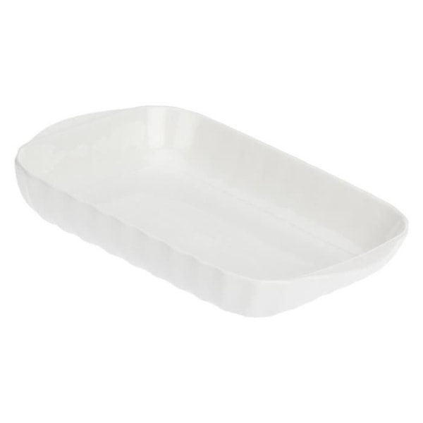 Bagestik - La Porcellana Bianca - P000900136 - 36 cm x 24 cm - Hvid