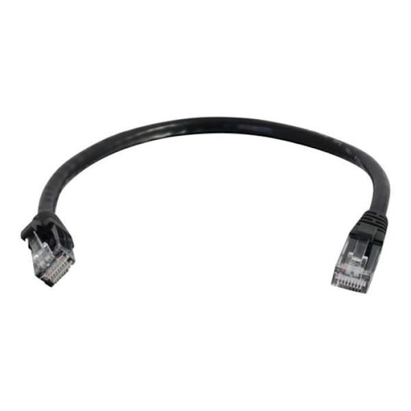 CAT 6 patch ledning - C2G - 30 cm - Sort - Uskærmet snoet par