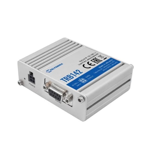 Teltonika TRB142 LTE RS232 Gateway kotelolla Harmaa