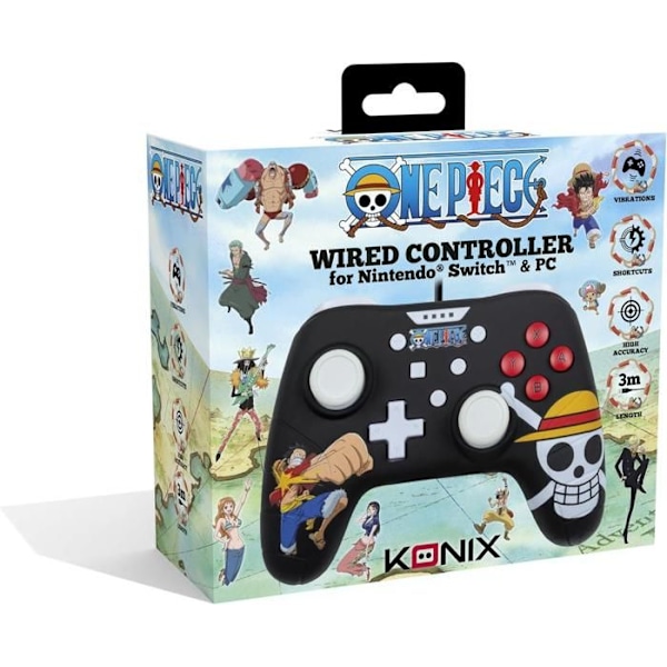 Konix One Piece Wired Controller för Nintendo Switch