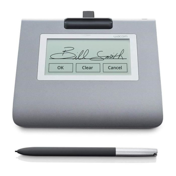 WACOM signaturterminal med LCD-skærm STU-430 - 9,6 x 6 cm - elektromagnetisk - kablet - USB