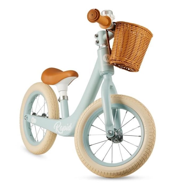 Kinderkraft Draisienne retro RAPID 2 med tillbehör Blå
