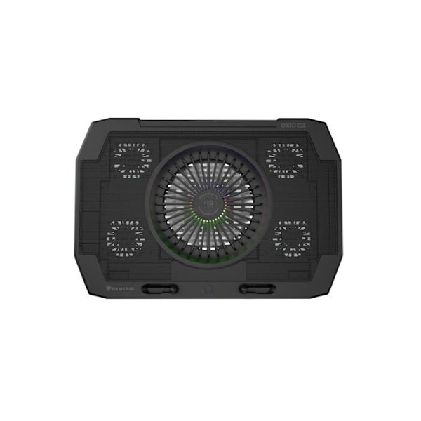 Bærbar køler - Genesis - OXID 850 - Sort - 40 cm - USB 2 tilslutninger Svart