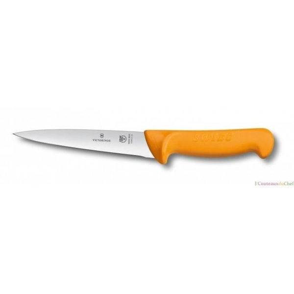 Victorinox SWIBO professionel udbeningskniv - Gul - 15 cm klinge - Skridsikkert håndtag Gul
