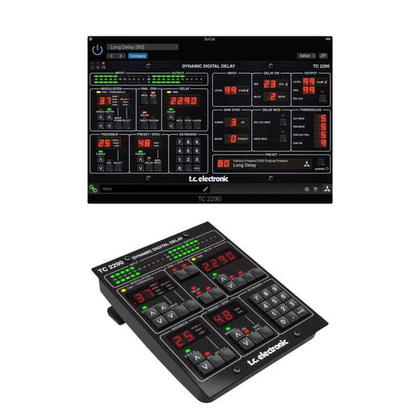 TC Electronic TC2290-DT Effektsplugin-programvara