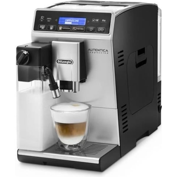 DELONGHI ETAM29.660.SB Espressomylly Autentica Cappuccino - hopea Pengar