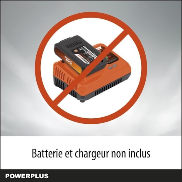 Dual Power 3-in-1 Akku-puhallin POWDPG75270 - 40 V, 210 km/h, ilman akkua tai laturia