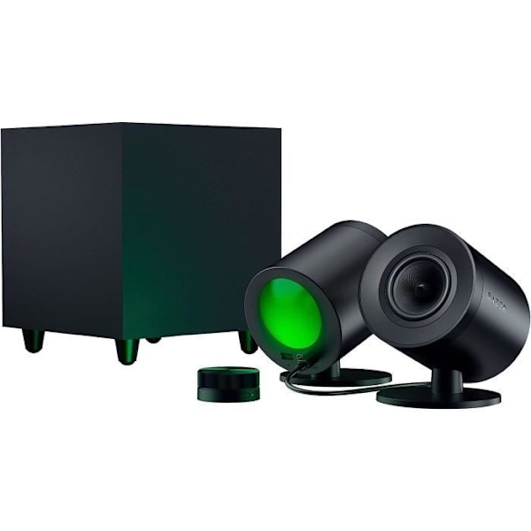 Razer Nommo Pro v2 - 2.1 gaming højttalere - trådløs subwoofer - Dolby virtual surround sound teknologi - Bluetooth