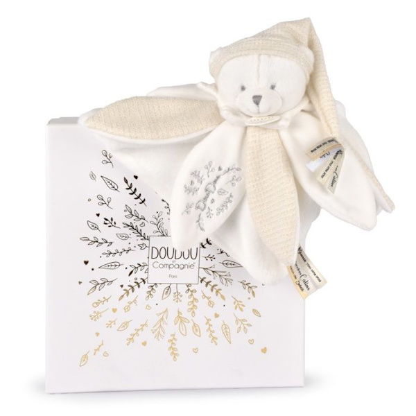 Doudou flad petal Ours